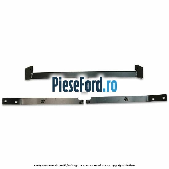 Carlig remorcare detasabil Ford Kuga 2008-2012 2.0 TDCi 4x4 136 cp G6DG, UKDA diesel