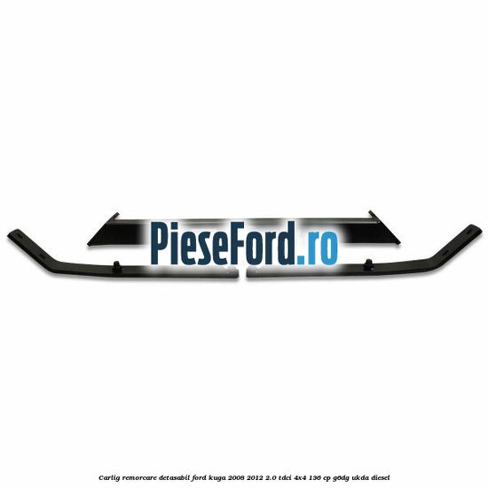 Carlig remorcare detasabil Ford Kuga 2008-2012 2.0 TDCi 4x4 136 cp G6DG, UKDA diesel