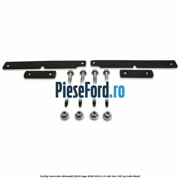 Carlig remorcare detasabil Ford Kuga 2008-2012 2.0 TDCI 4x4 163 cp Carlig remorcare detasabil Ford Kuga 2008-2012 2.0 TDCI 4x4 163 cp TXDA diesel