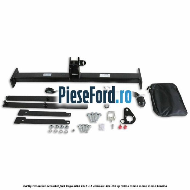 Carlig remorcare detasabil Ford Kuga 2013-2016 1.5 EcoBoost 4x4 182 cp M9MA, M9MB, M9MC, M9MD benzina