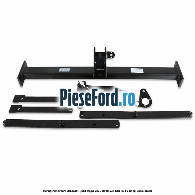 Carlig remorcare detasabil Ford Kuga 2013-2016 2.0 TDCi 4x4 140 cp UFMA diesel