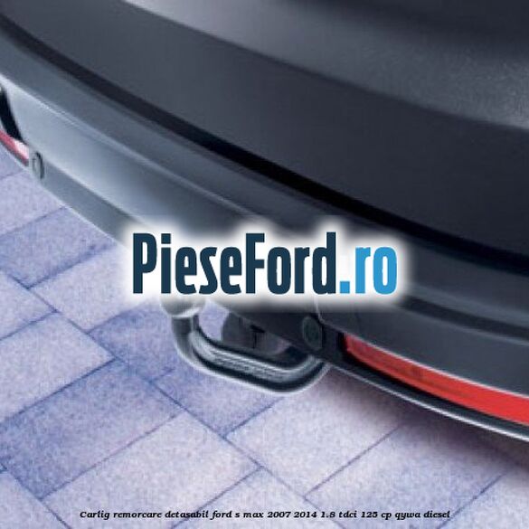 Carlig remorcare detasabil Ford S-Max 2007-2014 1.8 TDCi 125 cp QYWA diesel