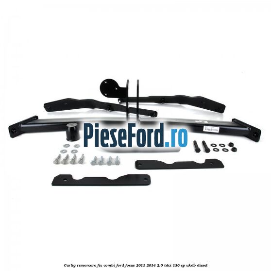 Carlig remorcare fix combi Ford Focus 2011-2014 2.0 TDCi 136 cp UKDB diesel
