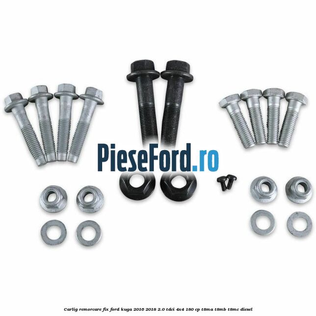 Carlig remorcare fix Ford Kuga 2016-2018 2.0 TDCi 4x4 180 cp T8MA, T8MB, T8MC diesel