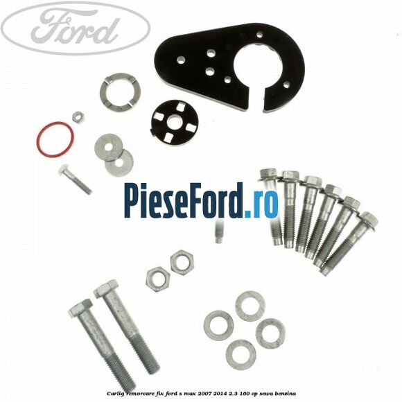 Carlig remorcare fix Ford S-Max 2007-2014 2.3 160 cp SEWA benzina