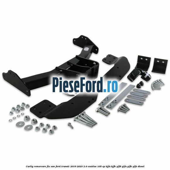 Carlig remorcare fix van Ford Transit 2019-2023 2.0 EcoBlue 105 cp