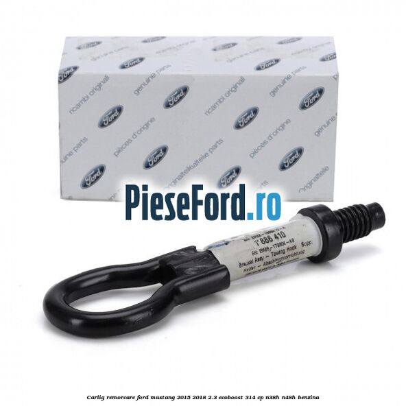 Carlig remorcare Ford Mustang 2015-2018 2.3 EcoBoost 314 cp N38H, N48H benzina