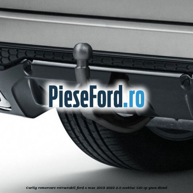 Carlig remorcare retractabil Ford S-Max 2015-2023 2.0 EcoBlue 120 cp YNCA diesel