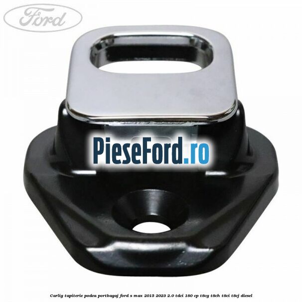 Carlig tapiterie podea portbagaj Ford S-Max 2015-2023 2.0 TDCi 180 cp T8CG, T8CH, T8CI, T8CJ diesel