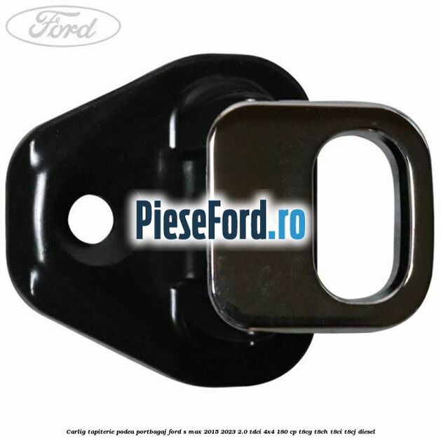 Carlig tapiterie podea portbagaj Ford S-Max 2015-2023 2.0 TDCi 4x4 180 cp T8CG, T8CH, T8CI, T8CJ diesel