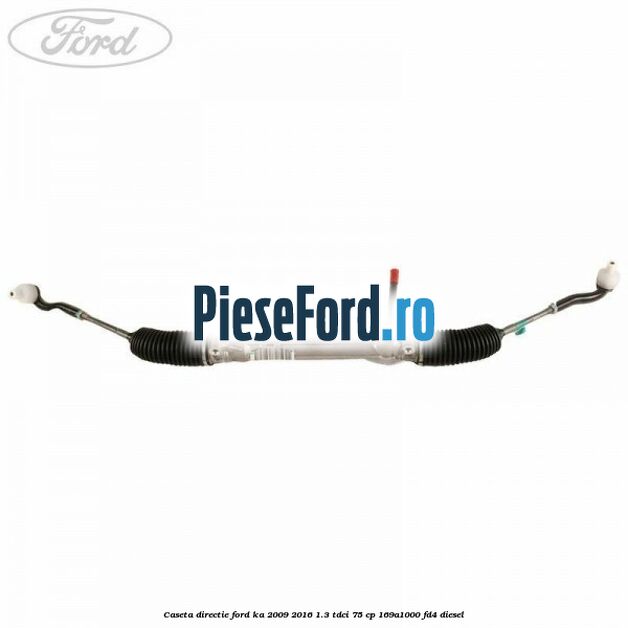 Caseta directie Ford Ka 2009-2016 1.3 TDCi 75 cp 169A1000, FD4 diesel