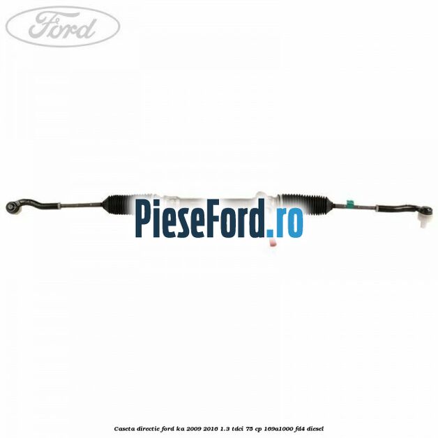 Caseta directie Ford Ka 2009-2016 1.3 TDCi 75 cp 169A1000, FD4 diesel