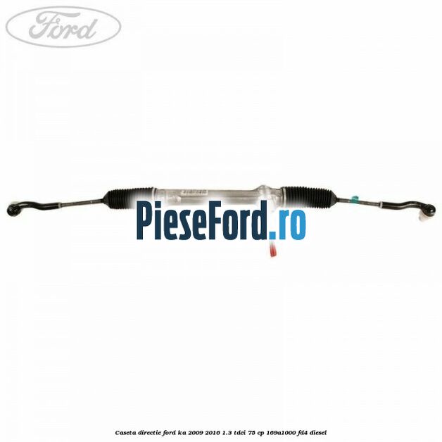 Caseta directie Ford Ka 2009-2016 1.3 TDCi 75 cp 169A1000, FD4 diesel