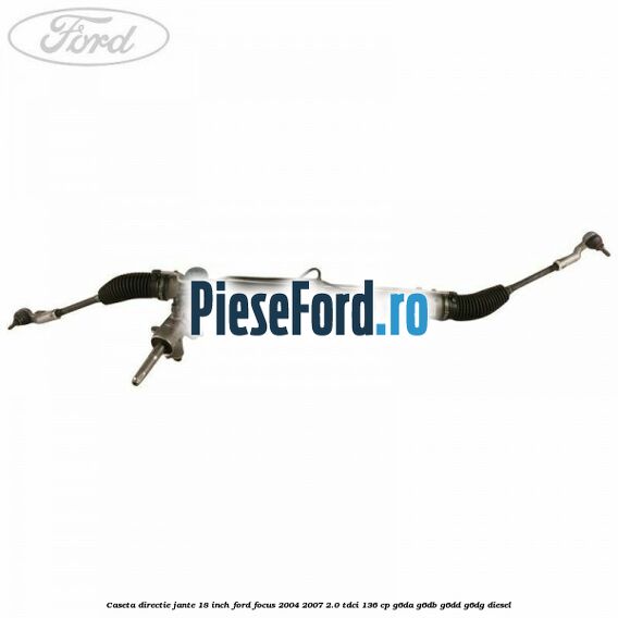 Caseta directie jante 18 inch Ford Focus 2004-2007 2.0 TDCi 136 cp G6DA, G6DB, G6DD, G6DG diesel