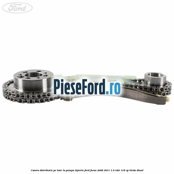 Caseta distributie pe lant la pompa injectie Ford Focus 2008-2011 1.8 TDCi 115 cp Caseta distributie pe lant la pompa injectie Ford Focus 2008-2011 1.8 TDCi 115 cp KKDA diesel