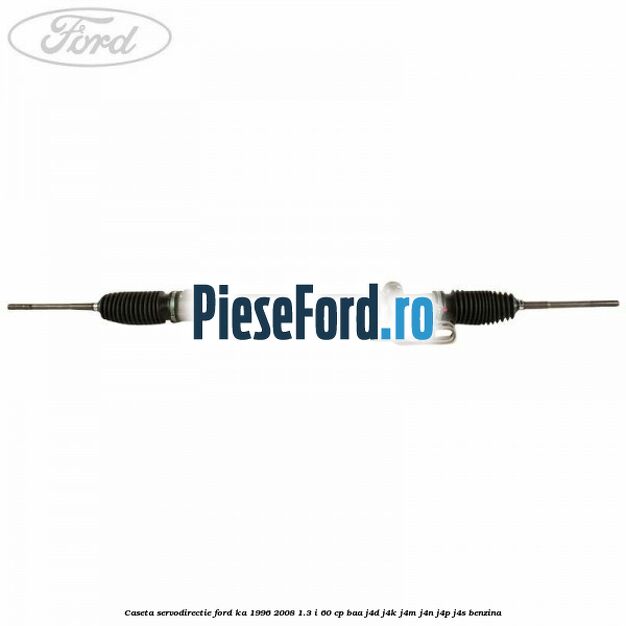 Caseta servodirectie Ford Ka 1996-2008 1.3 i 60 cp BAA, J4D, J4K, J4M, J4N, J4P, J4S benzina