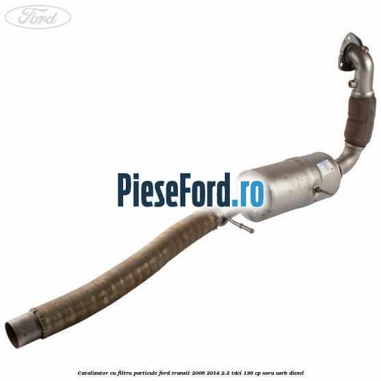 Catalizator, cu filtru particule Ford Transit 2006-2014 2.2 TDCi 136 cp USRA, USRB diesel