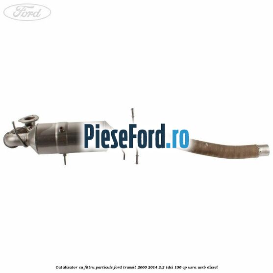 Catalizator, cu filtru particule Ford Transit 2006-2014 2.2 TDCi 136 cp USRA, USRB diesel