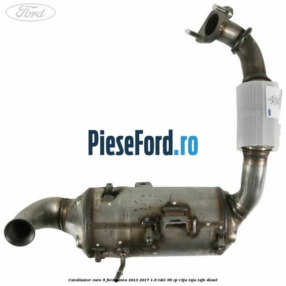 Catalizator euro 5 Ford Fiesta 2013-2017 1.6 TDCi 95 cp T3JA, TZJA, TZJB diesel