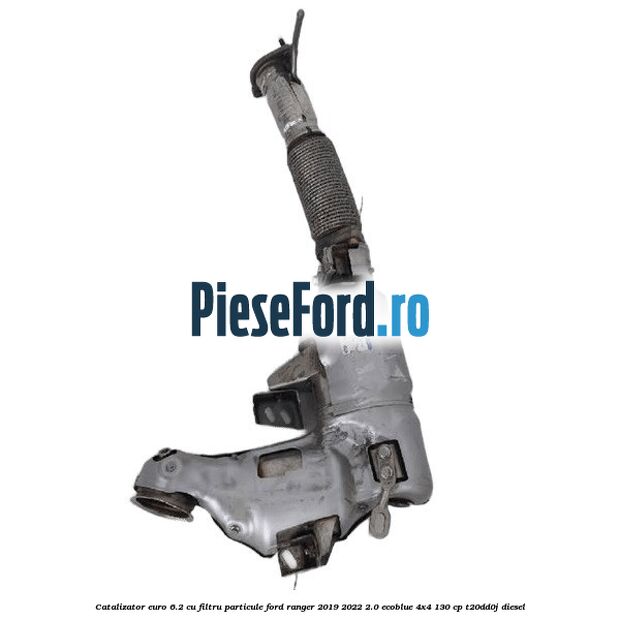 Catalizator euro 6.2 cu filtru particule Ford Ranger 2019-2022 2.0 EcoBlue 4x4 130 cp T20DD0J diesel