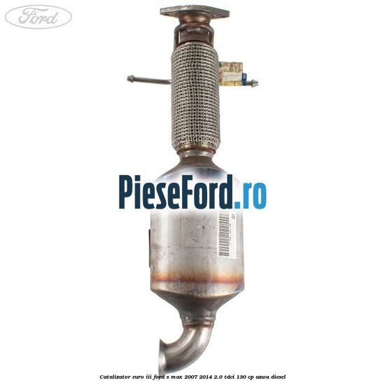 Catalizator euro III Ford S-Max 2007-2014 2.0 TDCi 130 cp AZWA diesel