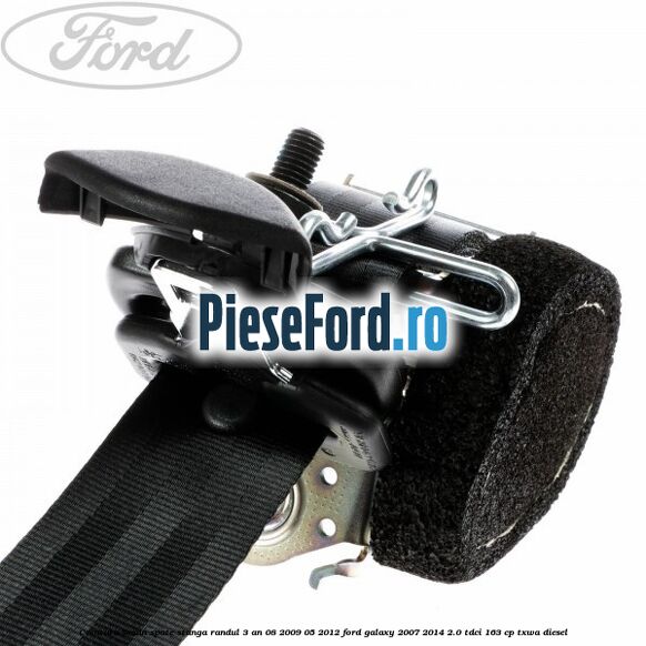 Ccentura scaun spate stanga randul 3 an 08/2009-05/2012 Ford Galaxy 2007-2014 2.0 TDCi 163 cp TXWA diesel