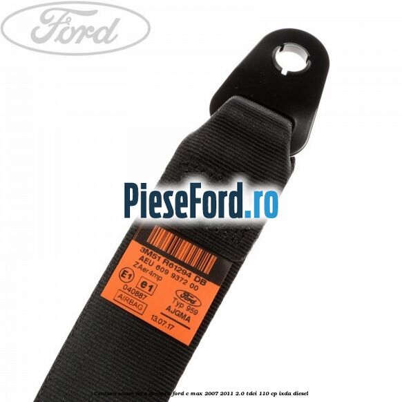 Centura scaun fata dreapta Ford C-Max 2007-2011 2.0 TDCi 110 cp Centura scaun fata dreapta Ford C-Max 2007-2011 2.0 TDCi 110 cp IXDA diesel