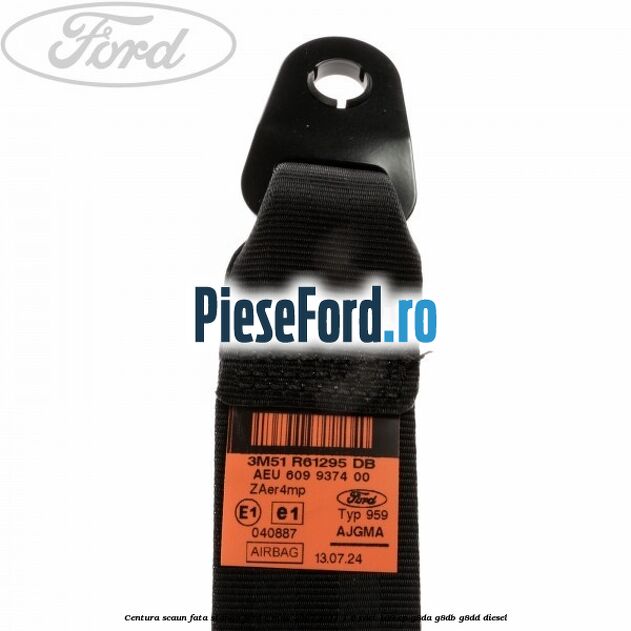 Centura scaun fata stanga Ford C-Max 2007-2011 1.6 TDCi 109 cp Centura scaun fata stanga Ford C-Max 2007-2011 1.6 TDCi 109 cp G8DA, G8DB, G8DD diesel