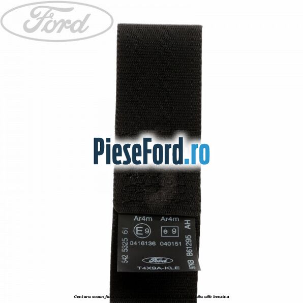 Centura scaun fata stanga Ford Ka 1996-2008 1.3 i 70 cp A9A, A9B benzina