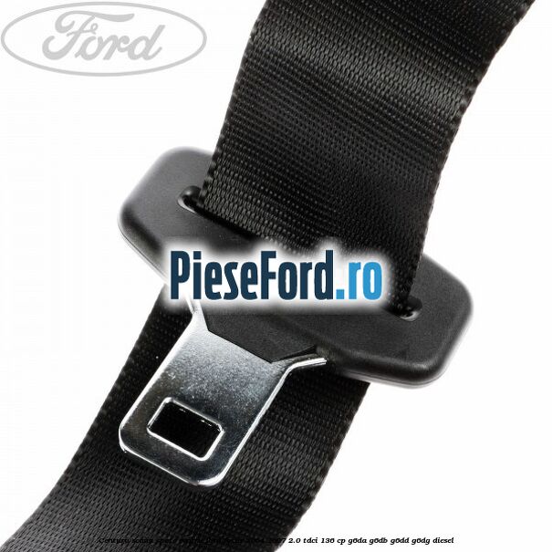 Centura scaun spate centru Ford Focus 2004-2007 2.0 TDCi 136 cp G6DA, G6DB, G6DD, G6DG diesel