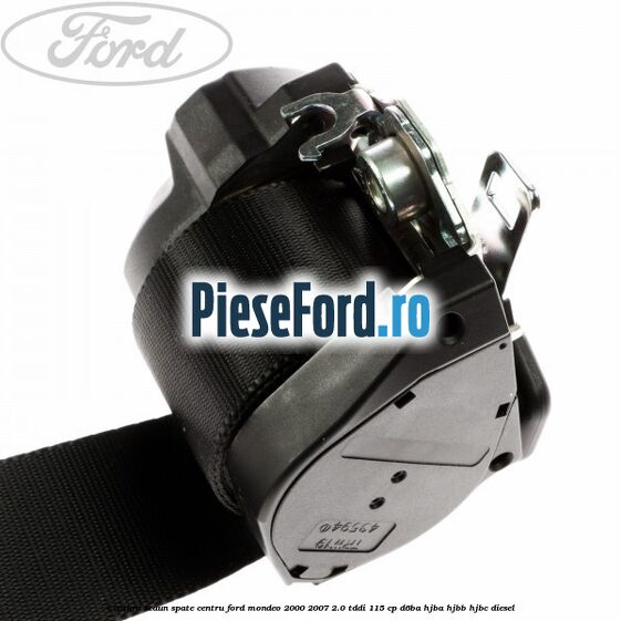 Centura scaun spate centru Ford Mondeo 2000-2007 2.0 TDDI 115 cp D6BA, HJBA, HJBB, HJBC diesel