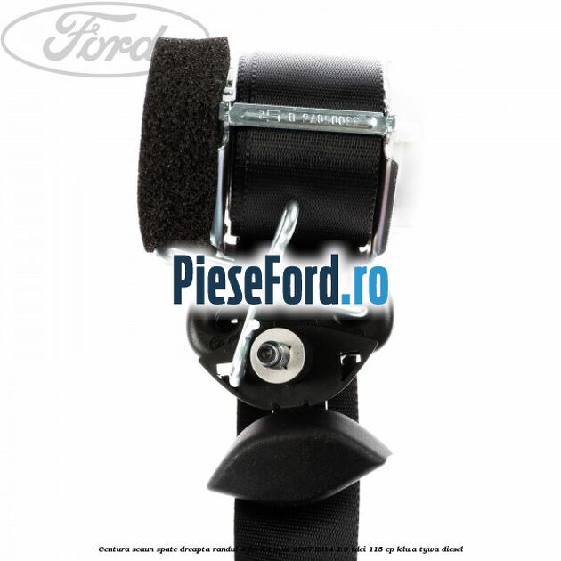 Centura scaun spate dreapta randul 3 Ford S-Max 2007-2014 2.0 TDCi 115 cp KLWA, TYWA diesel