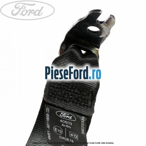 Centura scaun spate Ford Focus 2008-2011 1.6 Ti 115 cp Centura scaun spate Ford Focus 2008-2011 1.6 Ti 115 cp HXDA, HXDB, SIDA benzina