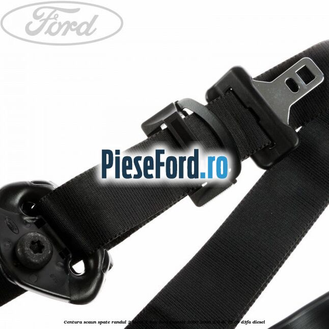 Centura scaun spate randul 2 locul 1 BUS Ford Transit 2000-2006 2.0 DI 75 cp D3FA diesel