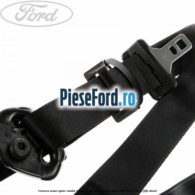 Centura scaun spate randul 2 locul 1 BUS Ford Transit 2000-2006 2.0 DI 86 cp F3FA diesel