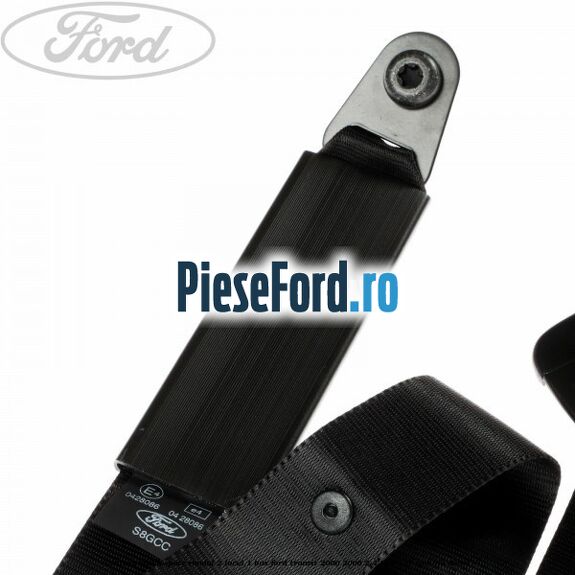 Centura scaun spate randul 2 locul 1 BUS Ford Transit 2000-2006 2.4 TDCi 137 cp H9FA diesel