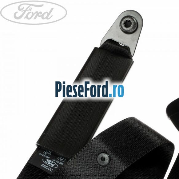 Centura scaun spate randul 2 locul 1 BUS Ford Transit 2006-2014 2.2 TDCi RWD 100 cp DRRA, DRRB, DRRC diesel