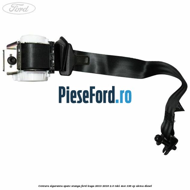 Centura siguranta spate stanga Ford Kuga 2013-2016 2.0 TDCi 4x4 136 cp UKMA diesel