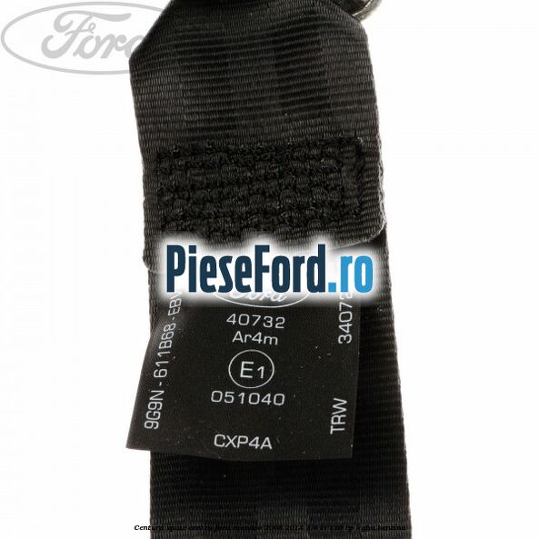 Centura spate centru Ford Mondeo 2008-2014 1.6 Ti 120 cp Centura spate centru Ford Mondeo 2008-2014 1.6 Ti 120 cp KGBA benzina