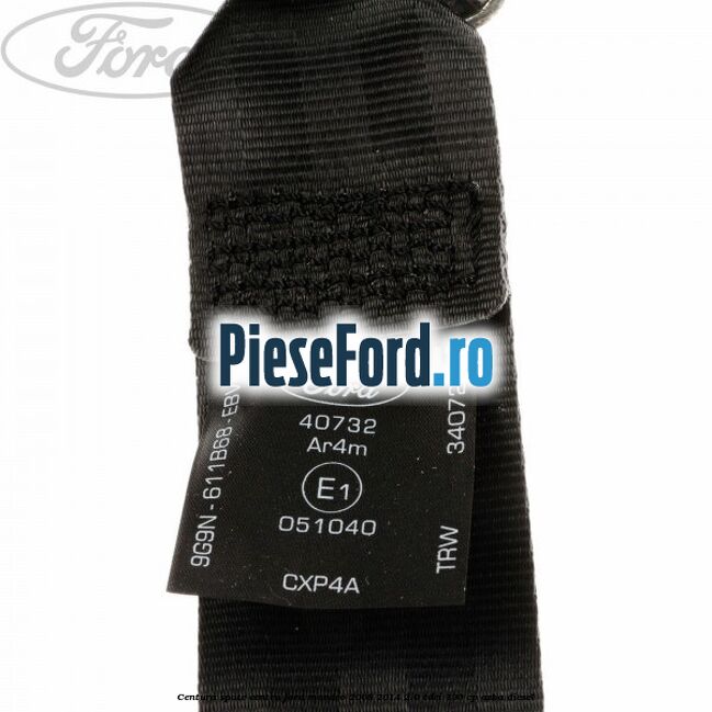Centura spate centru Ford Mondeo 2008-2014 2.0 TDCi 130 cp AZBA diesel