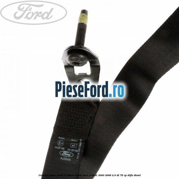 Centura spate locul 8 cabina dubla Ford Transit 2000-2006 2.0 DI 75 cp D3FA diesel