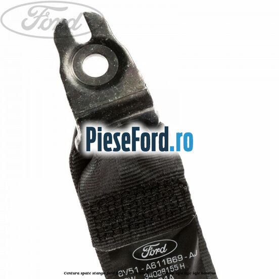 Centura spate stanga Ford Fiesta 2013-2017 1.6 Ti 105 cp Centura spate stanga Ford Fiesta 2013-2017 1.6 Ti 105 cp IQJA, IQJC, IQJE benzina