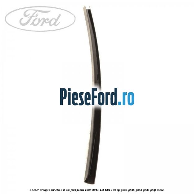 Cheder dreapta luneta 3/5 usi Ford Focus 2008-2011 1.6 TDCi 109 cp G8DA, G8DB, G8DD, G8DE, G8DF diesel