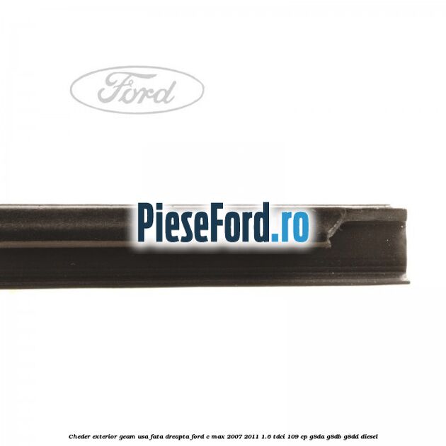 Cheder exterior geam usa fata dreapta Ford C-Max 2007-2011 1.6 TDCi 109 cp G8DA, G8DB, G8DD diesel