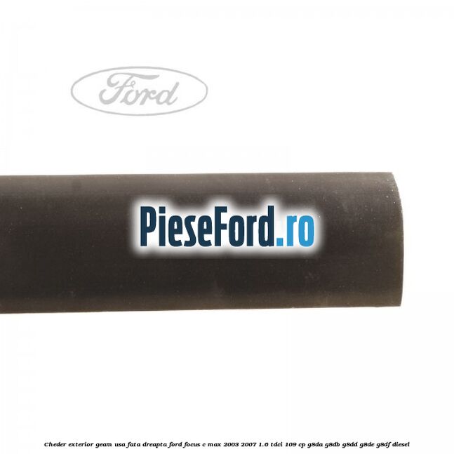 Cheder exterior geam usa fata dreapta Ford Focus C-Max 2003-2007 1.6 TDCi 109 cp G8DA, G8DB, G8DD, G8DE, G8DF diesel