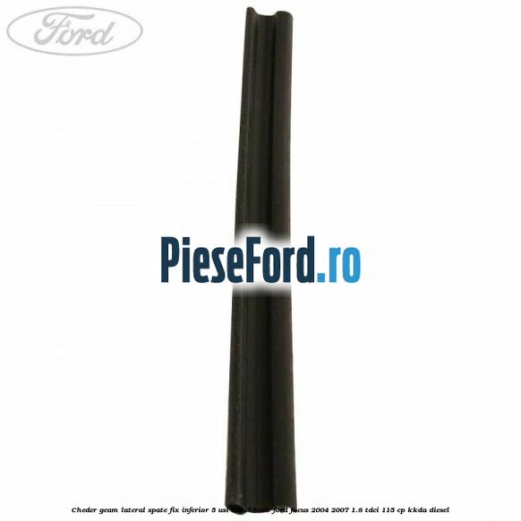 Cheder geam lateral spate fix inferior 5 usi hatchback Ford Focus 2004-2007 1.8 TDCi 115 cp KKDA diesel