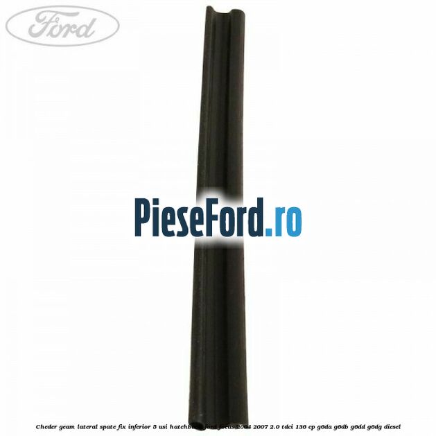 Cheder geam lateral spate fix inferior 5 usi hatchback Ford Focus 2004-2007 2.0 TDCi 136 cp G6DA, G6DB, G6DD, G6DG diesel
