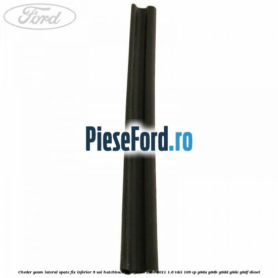 Cheder geam lateral spate fix inferior 5 usi hatchback Ford Focus 2008-2011 1.6 TDCi 109 cp G8DA, G8DB, G8DD, G8DE, G8DF diesel