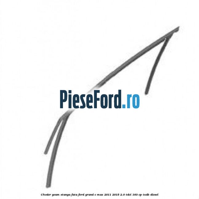 Cheder geam stanga fata Ford Grand C-Max 2011-2015 2.0 TDCi 163 cp TXDB diesel