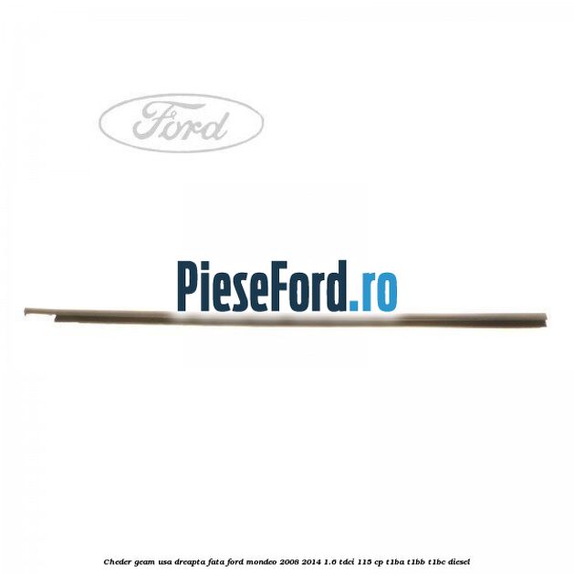 Cheder geam usa dreapta fata Ford Mondeo 2008-2014 1.6 TDCi 115 cp T1BA, T1BB, T1BC diesel